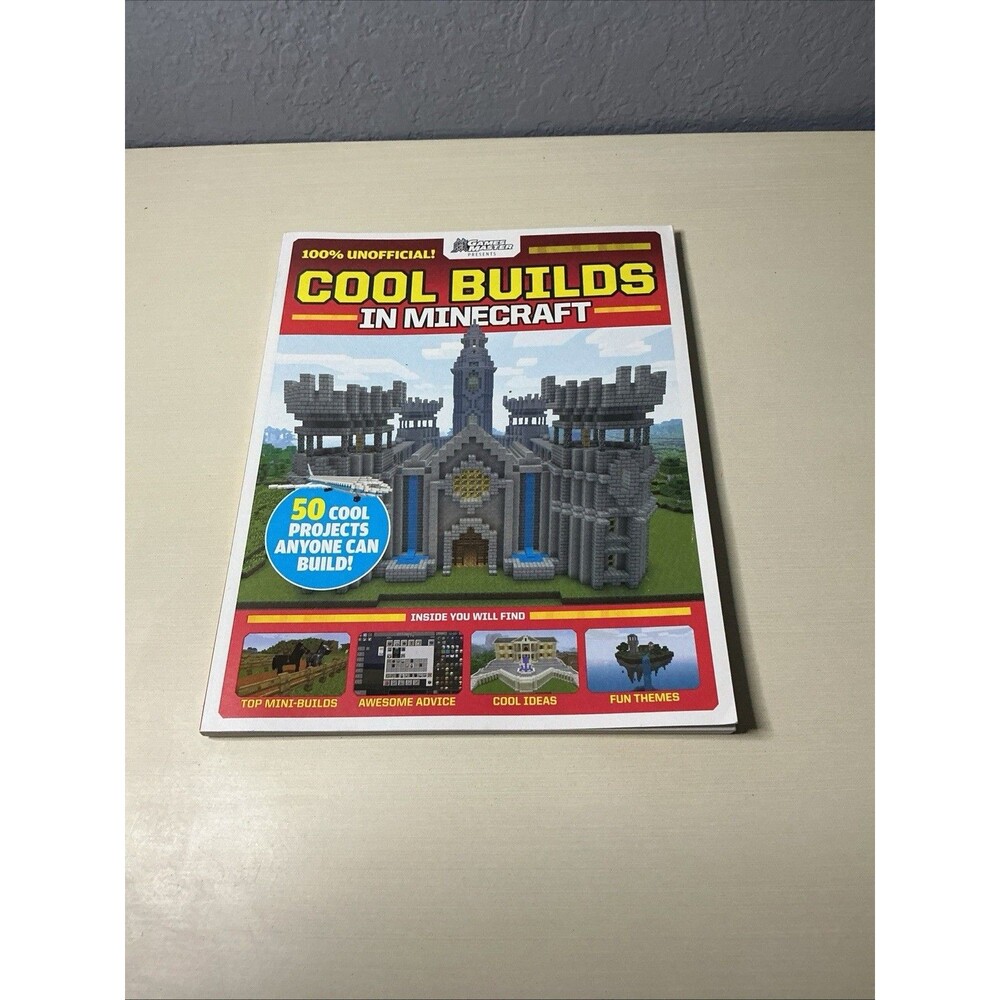 Cool Builds in Minecraft! GamesMaster Presents Paperback 2018 128 Pages Like New